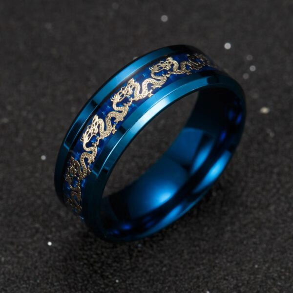 Titanium steel dragon Ring - purifies negative emotions and energy and restores inner peace - Image 7