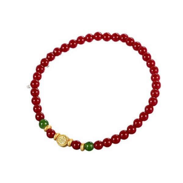 Wisdom Energy South Red bracelet -- Balance the mind, enlighten wisdom, and raise energy - Image 5