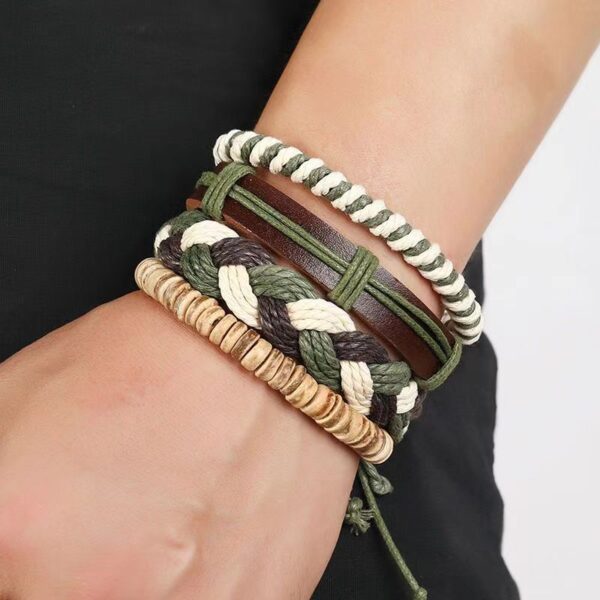 Braided Set Bracelet - purifies the soul, balances energies, and expresses individuality and charm - Image 5