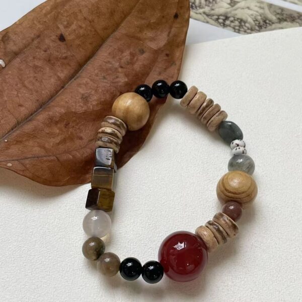 Tiger's Eye Bracelet -- Prosperous wealth, health and purification, lucky blessing