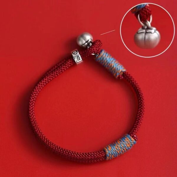 Ruyi Bracelet - Men and women Dragon Year woven red hand rope, remove stress, purify the mind - Image 3