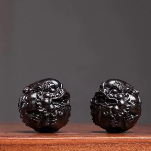 Ebony pixiu fitness ball -- Healthy purification of the mind, meditation, stability of emotions - Image 3