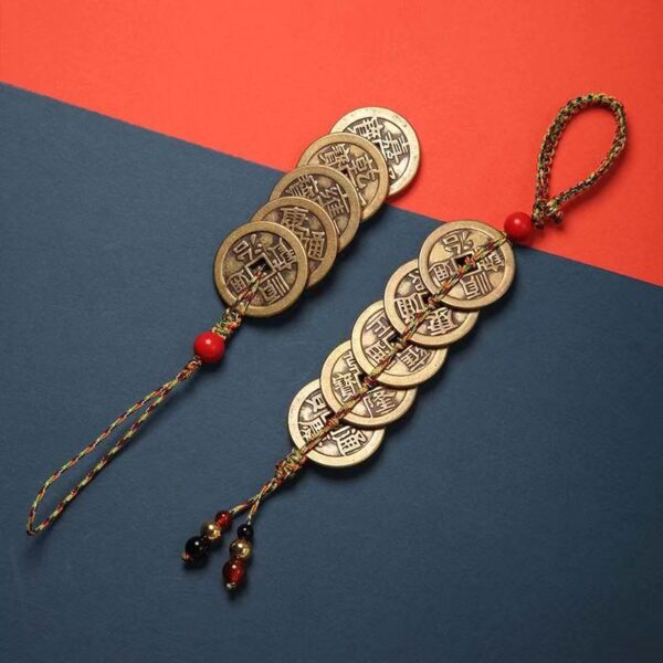 Lucky beads five emperors money Prosperity, love energy, open a happy life - Image 3