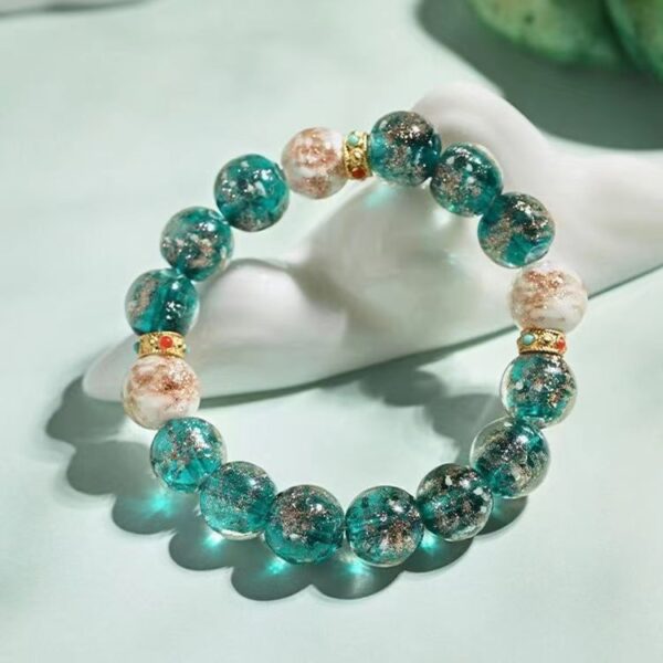 Luminous Glass Bracelet - Health Protection, Fortune and Well-being, Light Up Your Good Luck and Happiness - Image 5