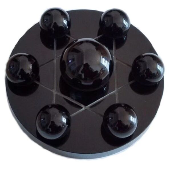 Obsidian pixiu round seven stars gust water decoration -- Prosperity, help the cause of success - Image 3