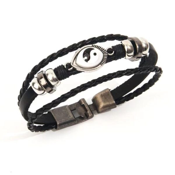 Hand-braided rope bracelet -- Balance energy, quiet health, ward off evil luck, happiness - Image 6