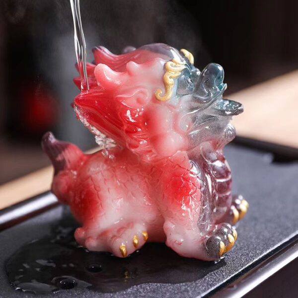 Mysterious Beast Kirin Color Changing Pendant - A mysterious treasure that inherits the ancient feng shui and opens up the power of attracting wealth and blessings - Image 2