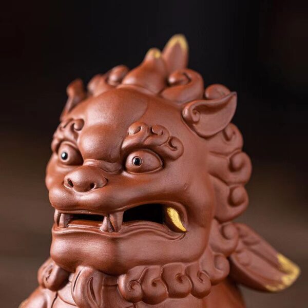 The ceramic pixiu incense burner aromatherapy decoration -- Stabilize mood, purify mind, fresh and natural health - Image 4