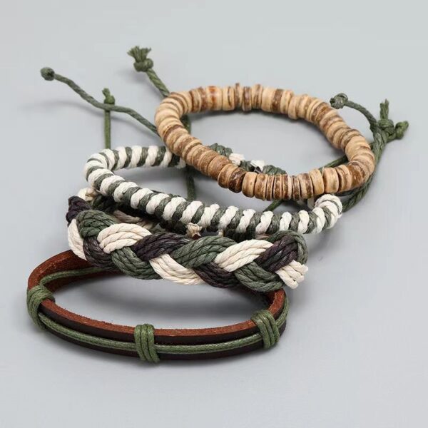 Braided Set Bracelet - purifies the soul, balances energies, and expresses individuality and charm