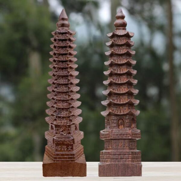 Agarwood Wenchang Tower -- Prosperous career, bright, help study and success