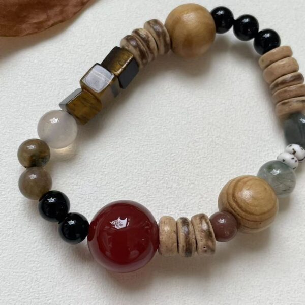 Tiger's Eye Bracelet -- Prosperous wealth, health and purification, lucky blessing - Image 2