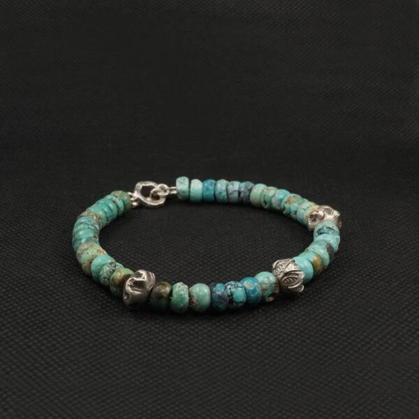 Indian ancient Turquoise bracelet - a symbol of health and eternal happiness, passing on ancient wisdom - Image 5