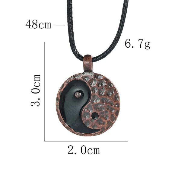 Taiji Yin Yang necklace -- Balance energy and purify mood - Image 6