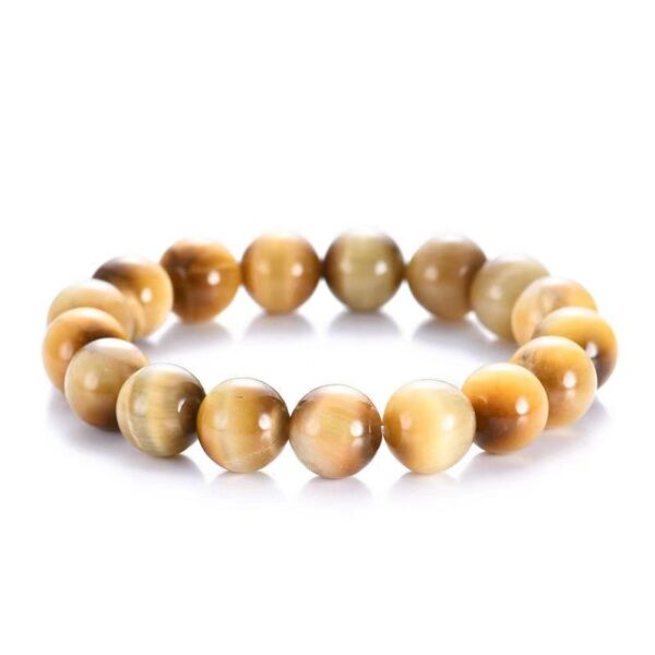 Natural Cat's Eye Stone Bracelet --Absorb lucky energy, purify the mind - Image 5