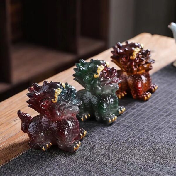 Mysterious Beast Kirin Color Changing Pendant - A mysterious treasure that inherits the ancient feng shui and opens up the power of attracting wealth and blessings