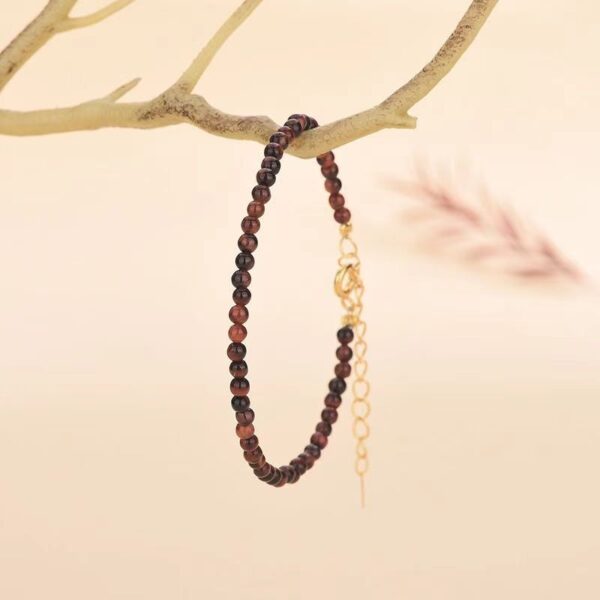 Natural Fortune Tiger's Eye Stone Career & Growth Bracelet --Attracts wealth and energy by boosting career and growth.