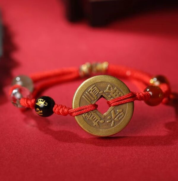 Five Emperors money bracelet Prosperous career, wealth, family and study, luck always accompany - Image 5