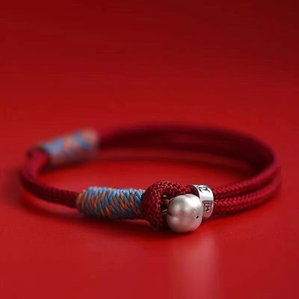 Ruyi Bracelet - Men and women Dragon Year woven red hand rope, remove stress, purify the mind