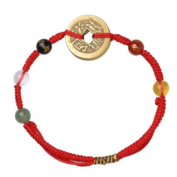 Five Emperors money bracelet Prosperous career, wealth, family and study, luck always accompany - Image 4