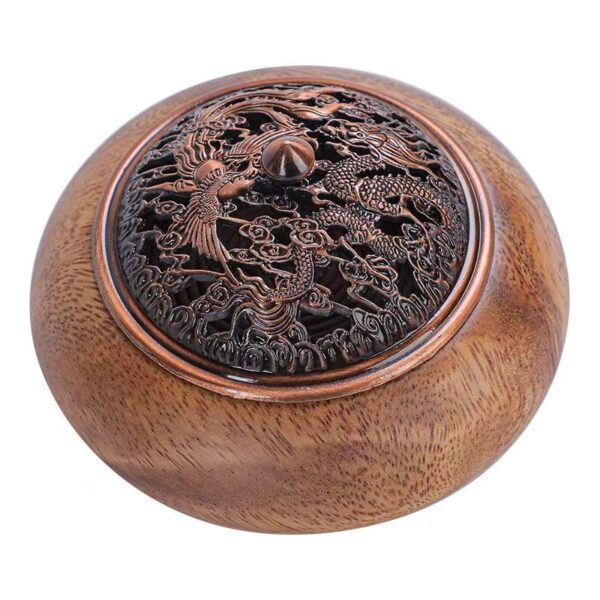 Wood aromatherapy burner - Purify the mind, balance energy, healthy meditation - Image 6