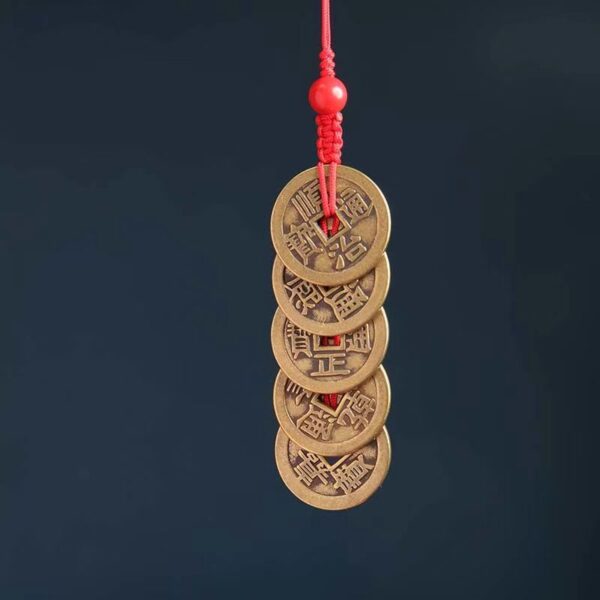 Lucky beads five emperors money Prosperity, love energy, open a happy life - Image 5