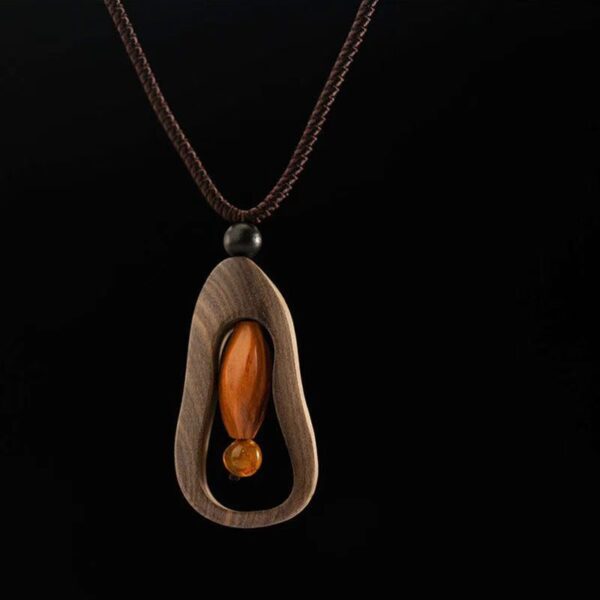 Handmade Sandalwood Necklace - Purify your mind and grow up healthy and happy! - Image 3