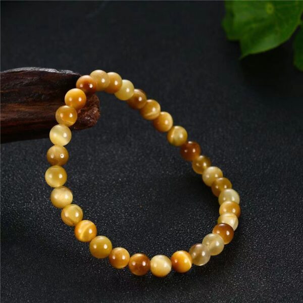 Natural Cat's Eye Stone Bracelet --Absorb lucky energy, purify the mind - Image 3