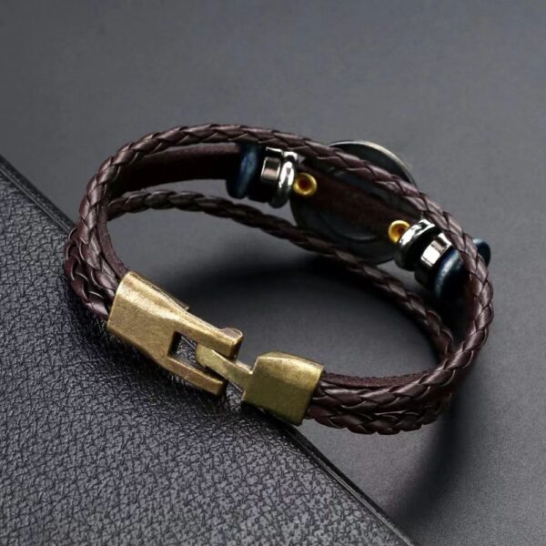 Hand-braided rope bracelet -- Balance energy, quiet health, ward off evil luck, happiness - Image 4