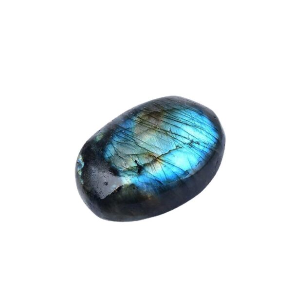 Pull the feldspar moonstone hand piece blue moonstone play ore mine mark pure natural raw stone color natural purifying mind stone - Image 4