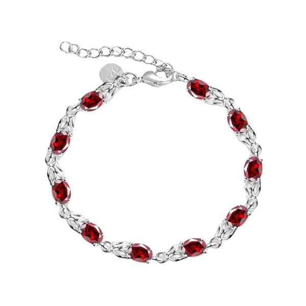 Natural ruby Bracelet Bracelet - Energy guardian to boost confidence and happiness - Image 6