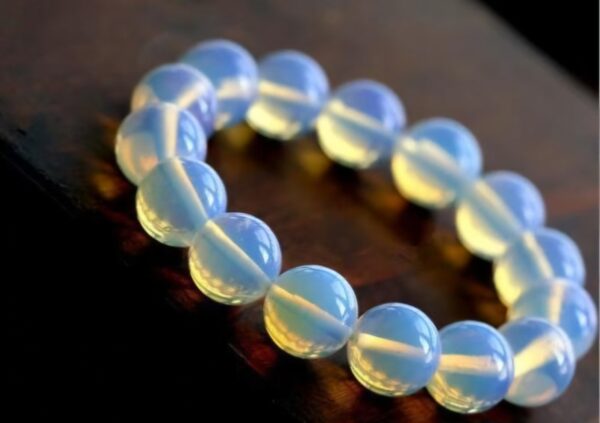 Natural opal bracelet - Calms eyes | Anshen AIDS sleep | peace good luck health - Image 4