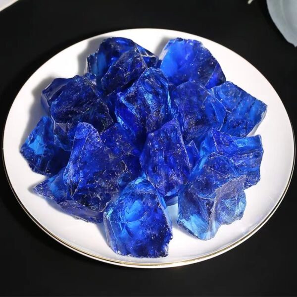 Natural blue crystal stone Aromatherapy stone - the ideal companion for sleep and spiritual purification - Image 2