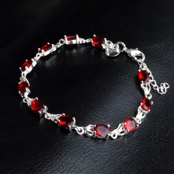 Natural ruby Bracelet Bracelet - Energy guardian to boost confidence and happiness - Image 4