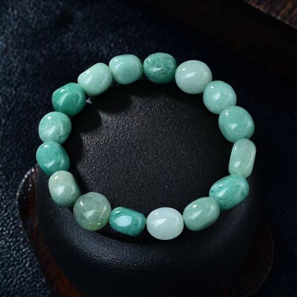 Natural Dongling stone bracelet - energy companion for peace of mind