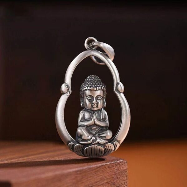 Buddha pendant -- Health and peace, warding off evil spirits, purifying the soul, and attracting wealth - Image 2