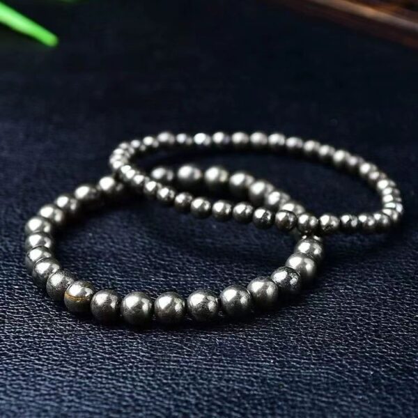 Natural hematite bracelet - an energy tool to balance energy and ward off evil spirits - Image 5