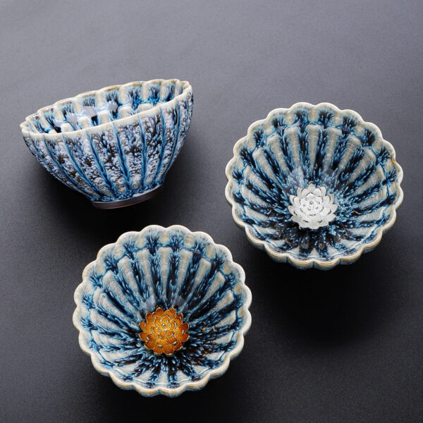 JIAN ZHAN ceramic Kung Fu teacup - a spiritual tea set for purifying the mind and balancing energy - Image 2