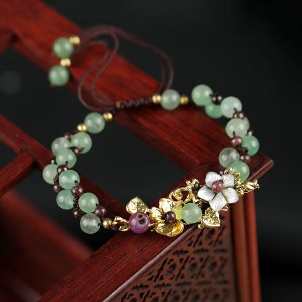 Dongling Stone Health Bracelet - Energy boost for confidence and wisdom - Image 2