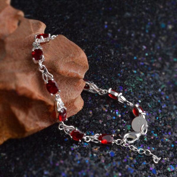 Natural ruby Bracelet Bracelet - Energy guardian to boost confidence and happiness - Image 2