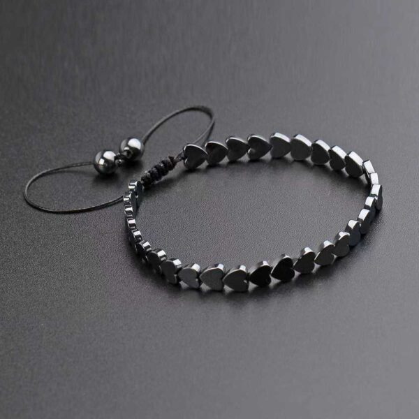 Natural hematite bracelet - a guardian for balancing energy, warding off evil spirits and good fortune