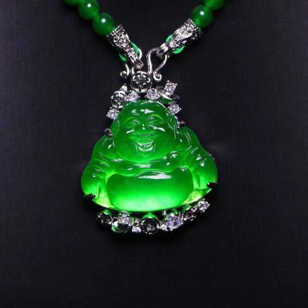 Master Artisans create a pendant necklace for blessing - a treasure for purifying the soul and fortune - Image 4