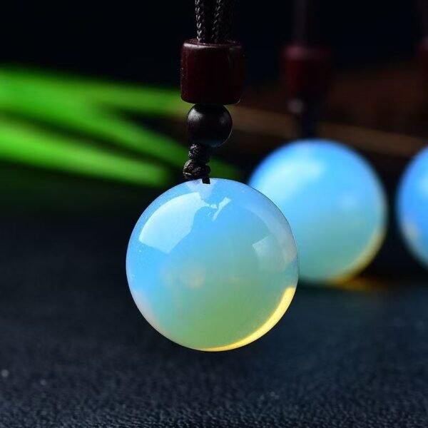 Natural opal Pendant necklace - Absorbs positive energy | relieves fatigue | Calms mind | stabilizes mood