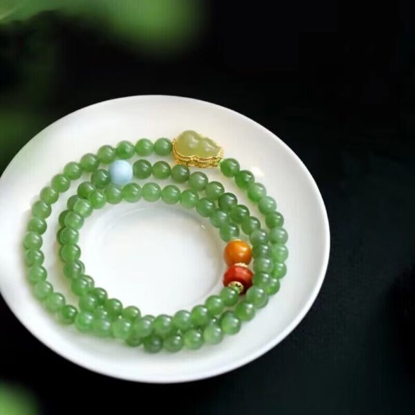 Jade Bracelet Bracelet - Balance energy and sleep protection energy bracelet - Image 3