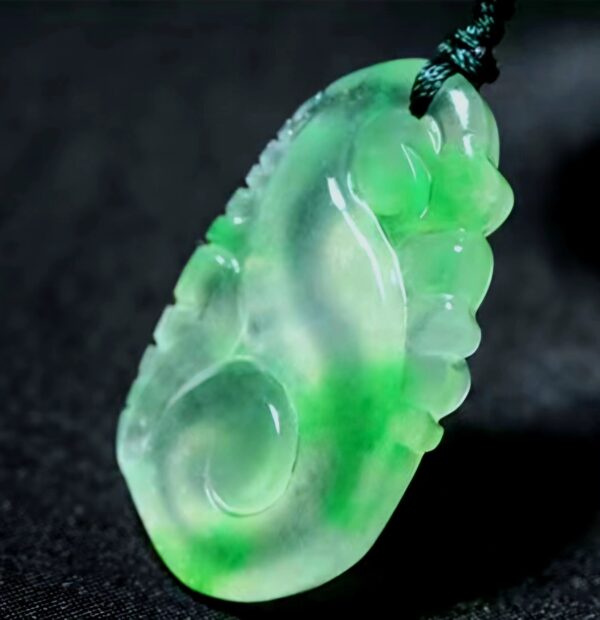 Natural jade wishful Pixiu pendant - the guardian of prosperity and safety and health - Image 5