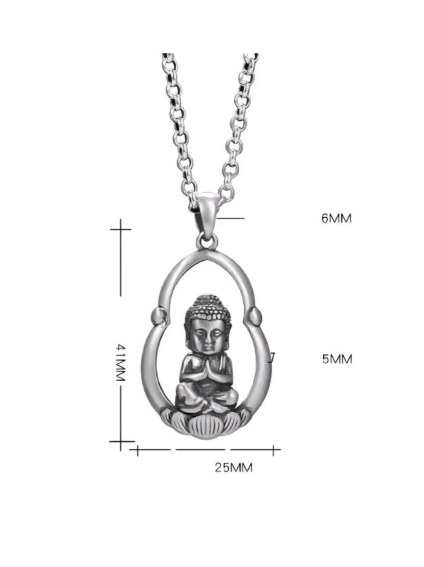 Buddha pendant -- Health and peace, warding off evil spirits, purifying the soul, and attracting wealth - Image 8