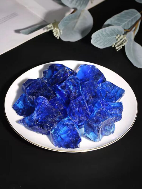 Natural blue crystal stone Aromatherapy stone - the ideal companion for sleep and spiritual purification - Image 3