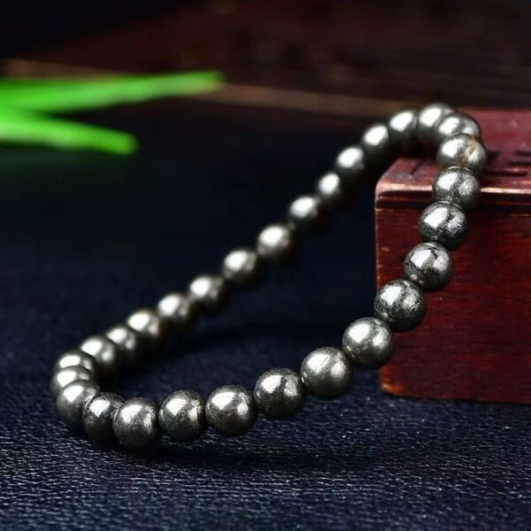 Natural hematite bracelet - an energy tool to balance energy and ward off evil spirits - Image 3