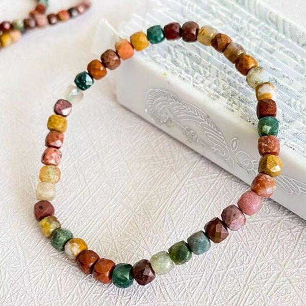 Natural Taishan Stone Bracelet - Purifying the soul and guarding the safe family