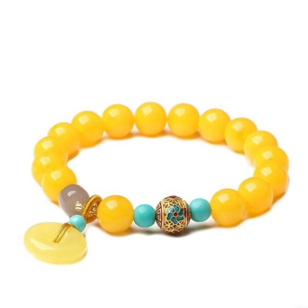 Natural yellow Stone bracelet - make money, career success - Image 5