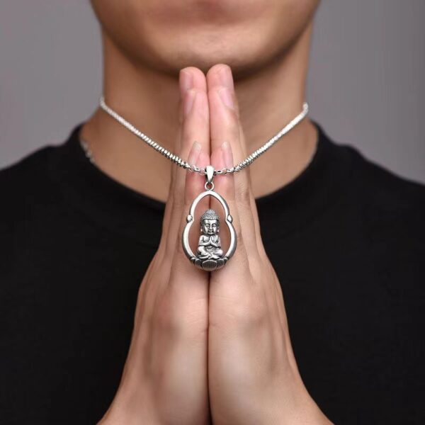 Buddha pendant -- Health and peace, warding off evil spirits, purifying the soul, and attracting wealth - Image 5